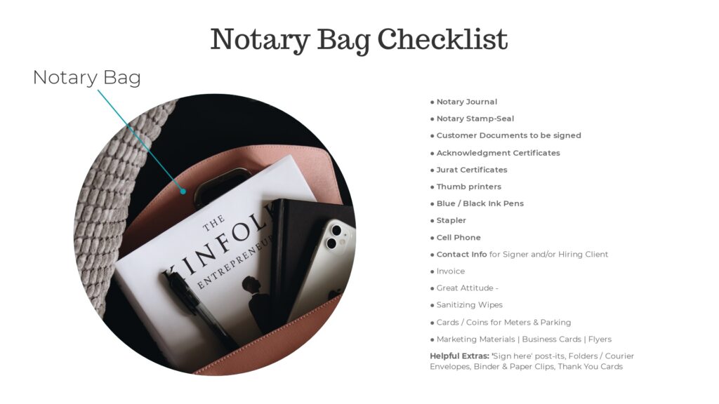 Notary Bag, A professional bag with phone, magazine and pen